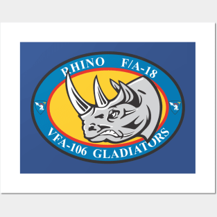 VFA-106 Gladiators - Rhino Posters and Art